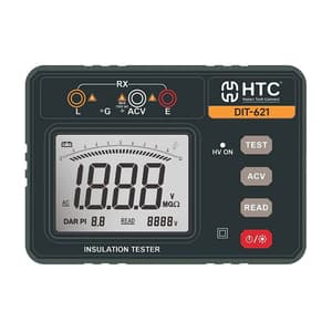 HTC 1000V / 20G Ohm Digital Insulation Tester, DIT-621