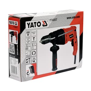 Yato 13 mm 850W Two-Speed Impact Drill With Handle, YT-82037Y