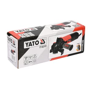 Yato 125mm / 5 inch 1100W Angle Grinder With Variable Speed, YT-82101
