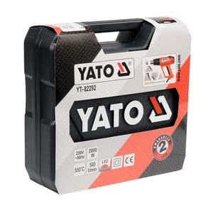 Yato 2000W 550°C Hot Air Gun with Accessories, YT-82292