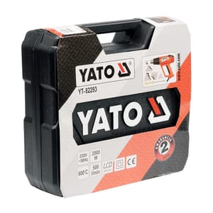 Yato 2000W 550°C Hot Air Gun with Accessories, YT-82293