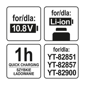 Yato 12.6V Charger, YT-82861