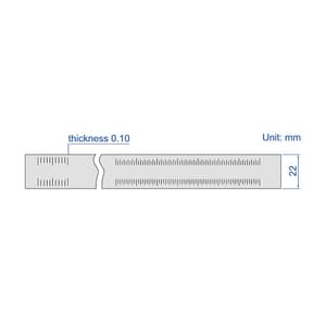 Insize 30 - 60 mm Flexible Inner Diameter Tape, 7137-60