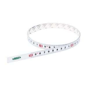 Insize 50 - 0 - 50 cm Self Adhesive Measuring Tape, 7139-50