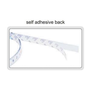 Insize 50 - 0 - 50 cm Self Adhesive Measuring Tape, 7139-50