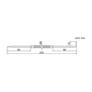 Insize 235 mm / 9 inch Nickel Plated Scriber, 7230