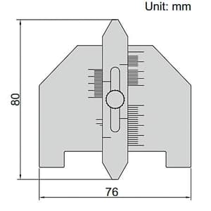 Insize 0 - 20 mm Welding Gauge, 4851-1