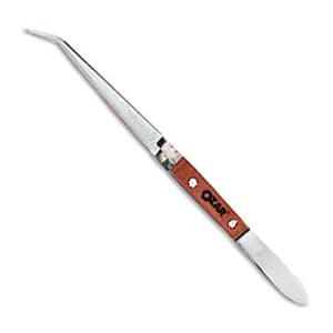 Ozar 165 mm Stainless Steel Self Closing Curved Insulated Tweezer, ATW-0285