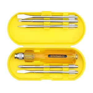 Stanley 5 Pcs Screwdriver Set with Storage Case, STHT60572-8B