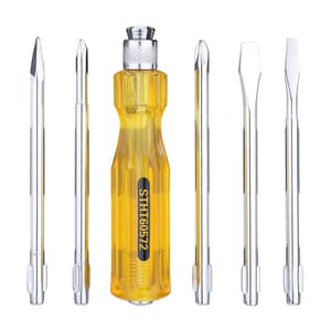 Stanley 5 Pcs Screwdriver Set with Storage Case, STHT60572-8B