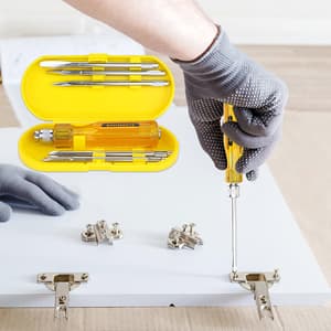 Stanley 5 Pcs Screwdriver Set with Storage Case, STHT60572-8B
