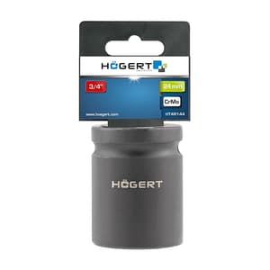 Hogert 32 mm 3/4" Sq. Drive Short Impact Socket, HT4R147