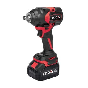 Yato 18V / 4.0 Ah Li-ion Brushless Cordless Impact Wrench, YT-828071