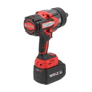Yato 18V / 6.0 Ah Li-ion Brushless Cordless Impact Wrench, YT-828073