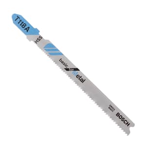Bosch 92 mm Jigsaw Blades Basic for Metal (T 118 A), 2 609 256 729