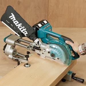 Makita 18V X2 (36V) LXT BL 190 mm Cordless Dual Slide Compound Miter Saw (Bare Tool), DLS714Z