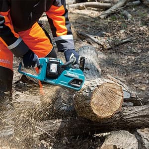 Makita 18V X 2 (36V) LXT Brushless 350 mm / 14 Inch Cordless Chain Saw (Bare Tool), DUC355Z