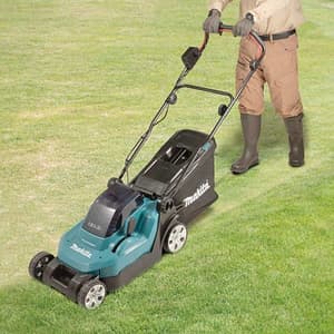 Makita 18V X2 (36V) LXT Li-Ion 380 mm (15") 3-in-1 Cordless Lawn Mower (Bare Tool), DLM382Z
