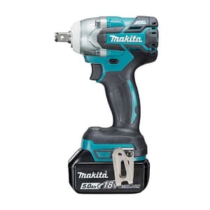 Makita 18V LXT BL 280 Nm Cordless Impact Wrench with Rapid Charger & 1 Pcs 3.0Ah Battery, DTW285RFE