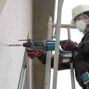 Makita 18V LXT Li-Ion / 20 mm (13/16") SDS-PLUS Cordless Combination Hammer with Rapid Charger & 1 Pcs 3.0Ah Batteries, DHR241RFE