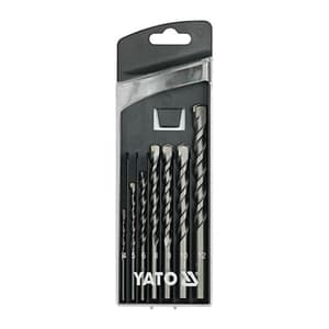 Yato 4 - 16 mm HCS Masonry Drill Bits Set (7 Pcs), YT-4390