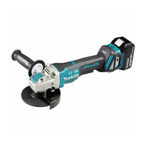 Makita 18V LXT BL 125 mm (5") Cordless Angle Grinder with Variable Speed & Anti-Restart Function (Bare Tool), DGA519Z
