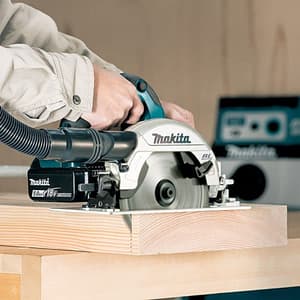 Makita 18V LXT BL 165 mm (6-1/2") Cordless Circular Saw with Electric Brake & Soft Start (Bare Tool), DHS661Z