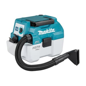 Makita 18V LXT BL 7.5 Ltr HEPA Cordless Portable Vacuum Cleaner with Wet & Dry (Bare Tool), DVC750LZ