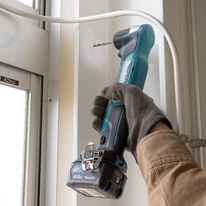 Makita 12V max CXT Li-Ion 10 mm (3/8") Cordless Angle Drill with Charger & 1 Pcs 2.0Ah Battery, DA333DWAE