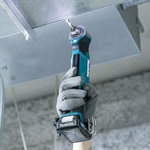 Makita 12V max CXT Li-Ion 10 mm (3/8") Cordless Keyed Chuck Angle Drill with Charger & 1 Pcs 2.0Ah Battery, DA332DWAE
