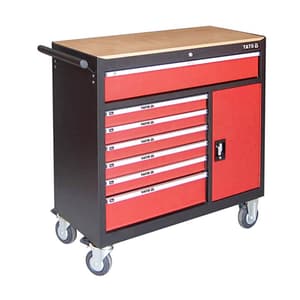 Yato 1110 x 1020 x 460 mm Roller Cabinet 7 Drawers, YT-09141