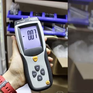 Metravi 0 – 5 PSI Range Differential Pressure Manometer With PC Interface, PM-01