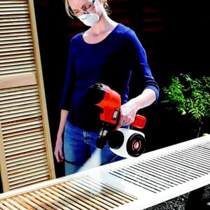 Black+Decker 1.2 Ltr / 400W Handheld Spray Gun With Paint Flow Indicator (Type 01), HVLP200-QS