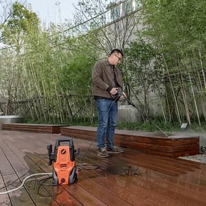 Black+Decker 1500W 120 Bar, 5.3 L/min Brushless High Pressure Washer (IPX5 Motor Protection), BEPWB1740-IN