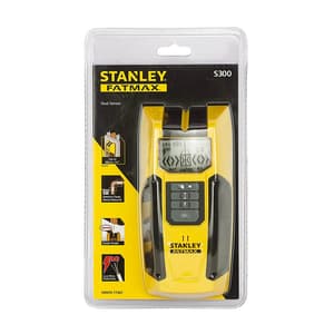 Stanley 3 Inch Stud Sensor For Detecting AC Wires, Wood & Metal Studs With OnePass™ Centre-Find Technology, FMHT0-77407
