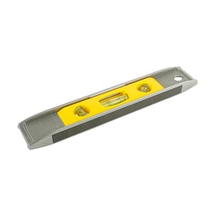 Stanley 9 inch Magnetic Contractor Grade Aluminum Torpedo Level, STHT42465-812