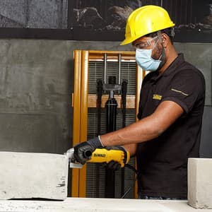 Dewalt 100mm / 4 inch 1010W Heavy Duty Small Angle Grinder (Slide Switch), DWE8300S-IN