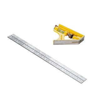 Stanley 300 mm Met DieCast Comb Square, 2-46-028