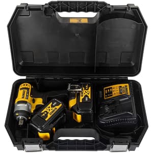 Dewalt 18V / 13mm XR Li ion Cordless Impact Driver with 2x4.0 Batteries Included, DCF880M2-QW