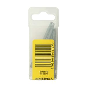Dewalt T15 x 70 mm Length Torx High Quality Screwdriving Bits (Pack of 5 Pcs), DT7291-QZ