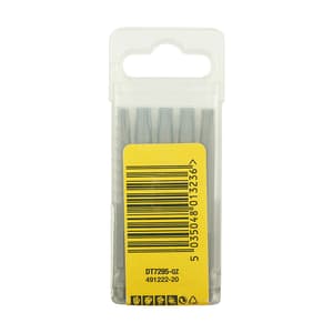 Dewalt T30 x 70 mm Length Torx High Quality Screwdriving Bits (Pack of 5 Pcs), DT7295-QZ