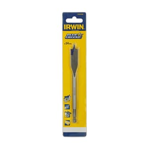 Irwin 14 mm Selfcut Blue Groove Wooden Flat Bits, 10502808