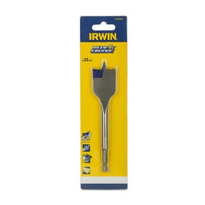 Irwin 32 mm Selfcut Blue Groove Wooden Flat Bits, 10502820