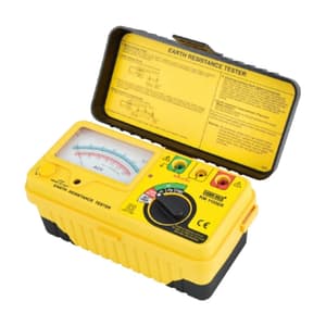 Kusam-Meco 0 - 1200 Ohms Range Analogue Earth Resistance Tester, KM 1105ER