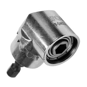 Yato 37 mm / 1/4 Inch Corner Screw Angle Adatper, YT-04632