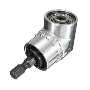 Yato 37 mm / 1/4 Inch Corner Screw Angle Adatper, YT-04632