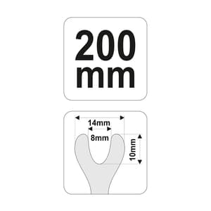 Yato 200mm Door Upholstery Removers, YT-0842