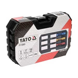 Yato Long Impact Socket Set (1/2 inch Sq. Drive), YT-10563
