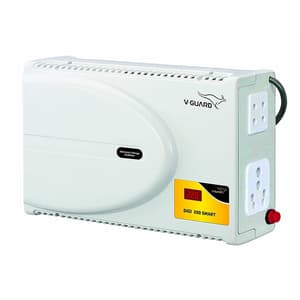 V-Guard 140-295V Electronic Voltage Stabilizer For Upto 203 cm 80 Inch Smart/LED TV & Set Top Box, DIGI 200