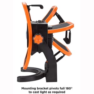 Groz 30W Dual Power LED COB Rechargeable Work Light With Magnetic Base, LED/670